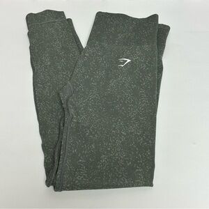 Gymshark Adapt Fleck Seamless Leggings Womens Size XXS Green READ